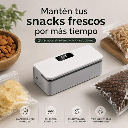 Mini Selladora Portátil De Alimentos