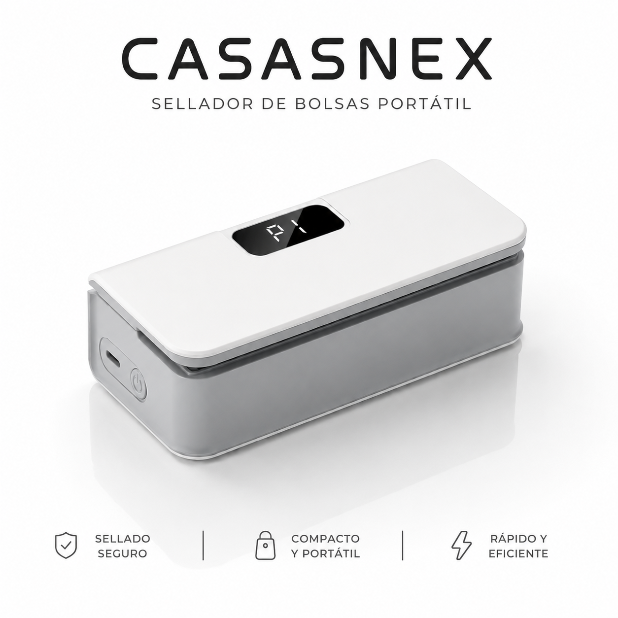 Mini Selladora Portátil De Alimentos